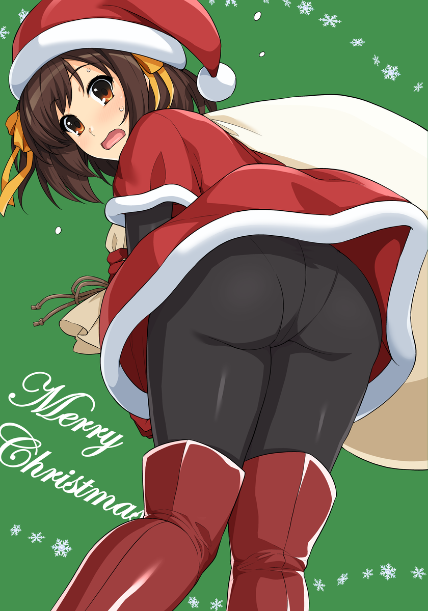 Suzumiya Haruhi (Christmas) Rule 34 Image