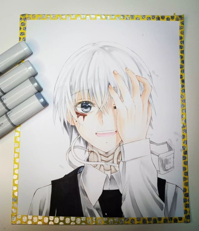 Kaneki Ken (Tokyo Ghoul) Rule 34 Image