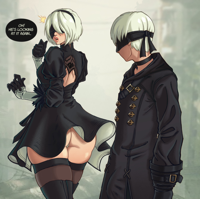 Yorha 2b (Nier: Automata) Rule 34 Image