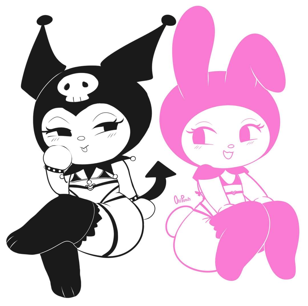 Kuromi (Onegai My Melody) Rule 34 Image