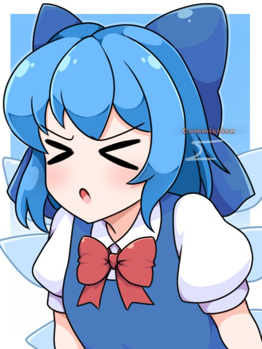 Cirno (Touhou) Rule 34 Image