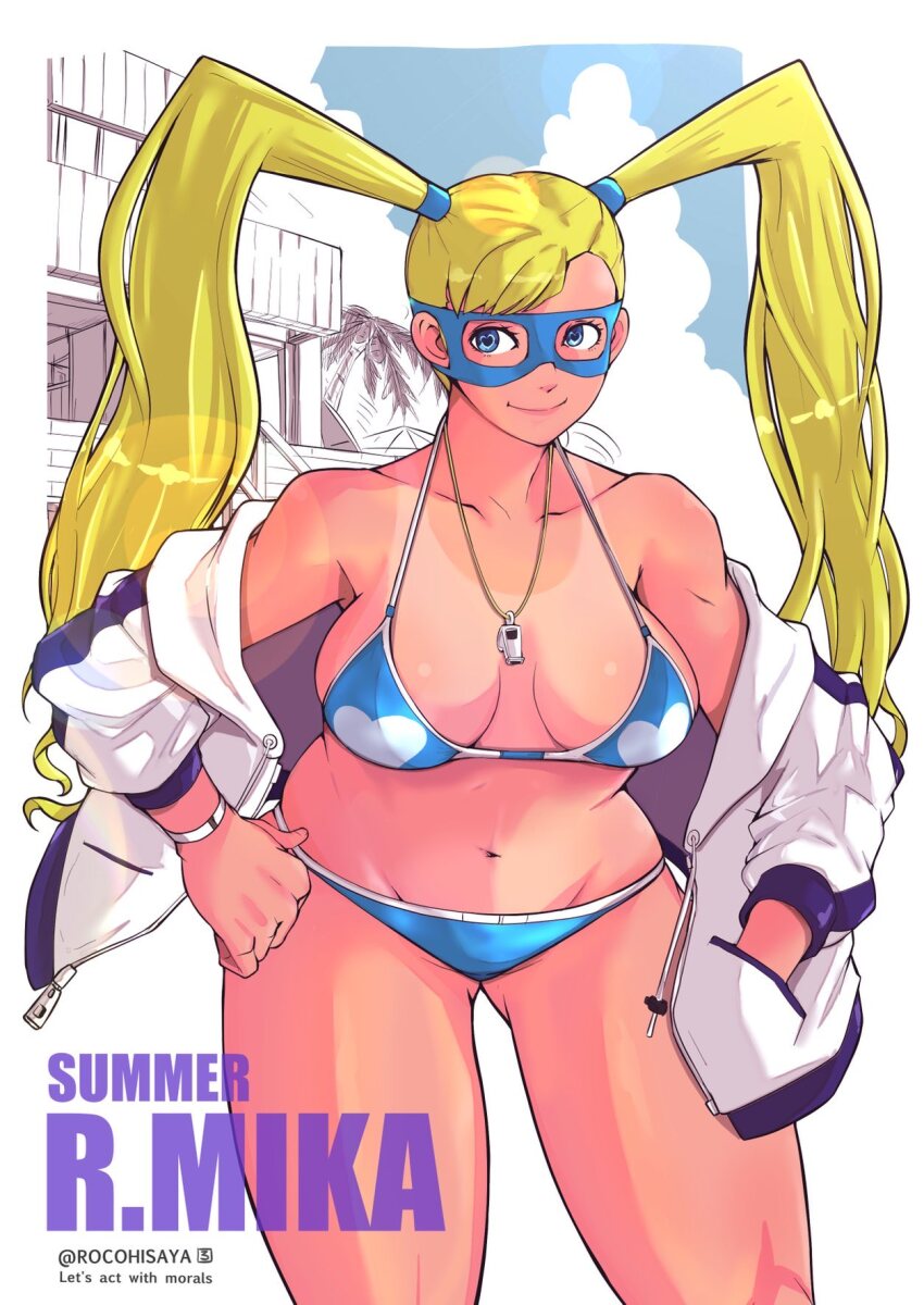 Rainbow Mika (Street Fighter) Rule 34 Image