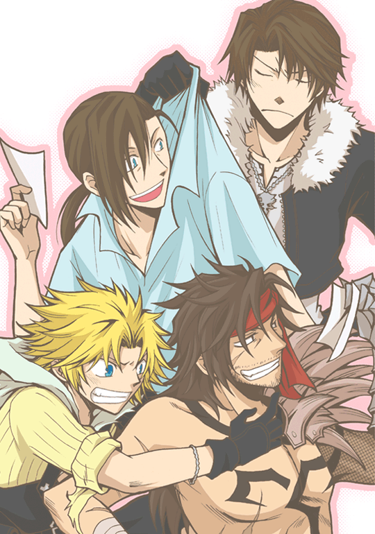 Squall Leonhart (Dissidia Final Fantasy) Rule 34 Image