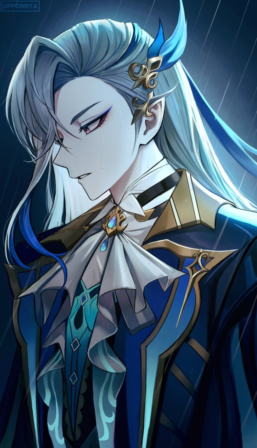 Neuvillette (Genshin Impact) Rule 34 Image