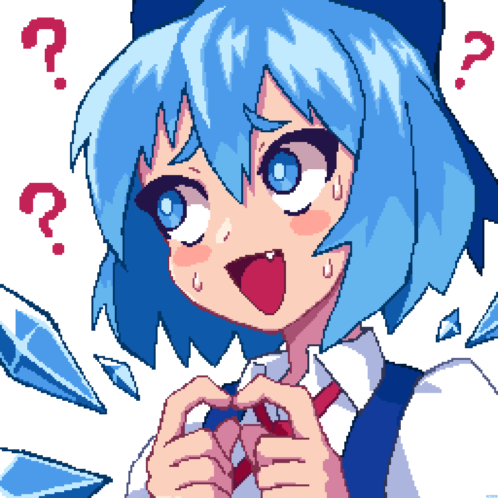Cirno (Touhou) Rule 34 Image