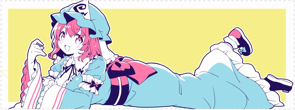 Saigyouji Yuyuko (Touhou) Rule 34 Image