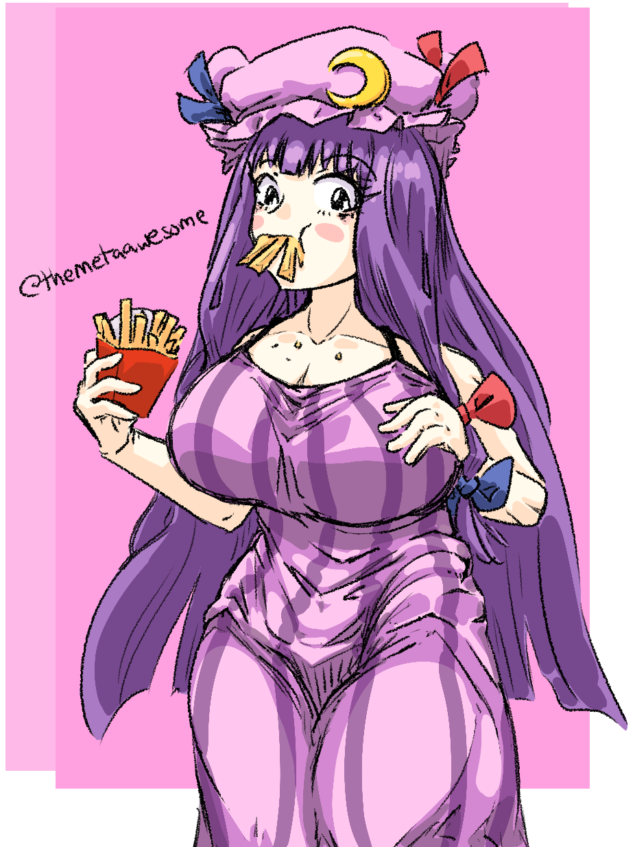 Patchouli Knowledge (Touhou) Rule 34 Image