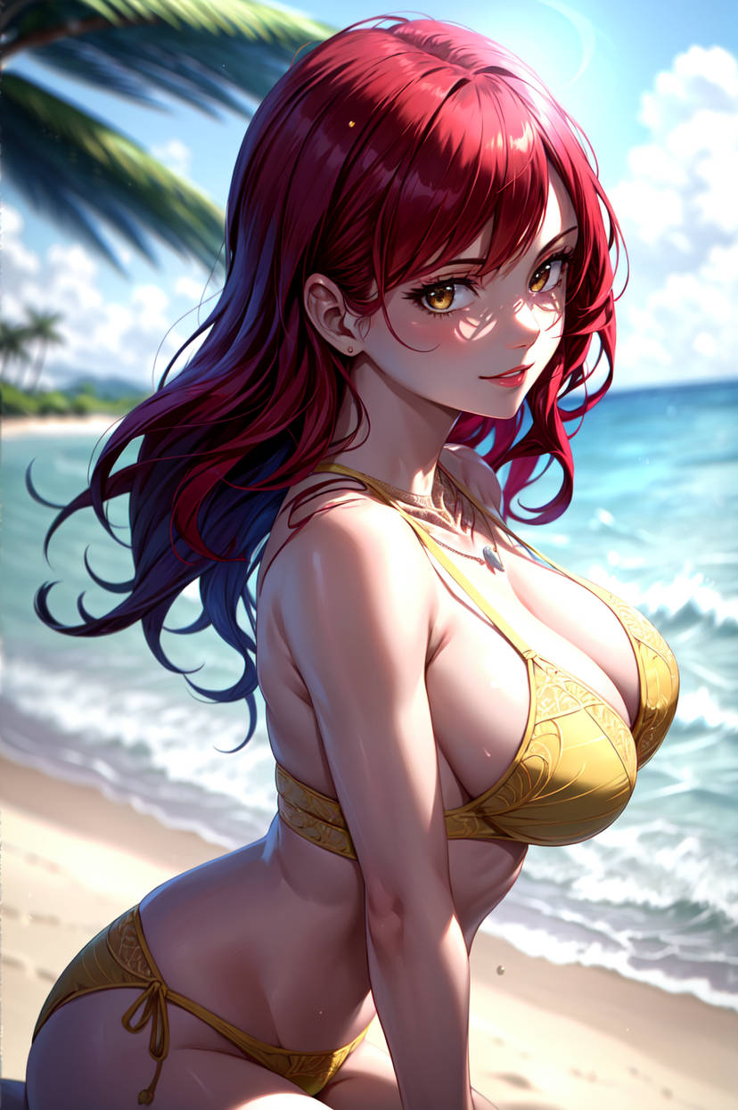 Erza Scarlet (Fairy Tail) Rule 34 Image