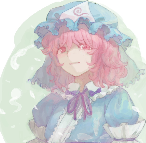Saigyouji Yuyuko (Touhou) Rule 34 Image