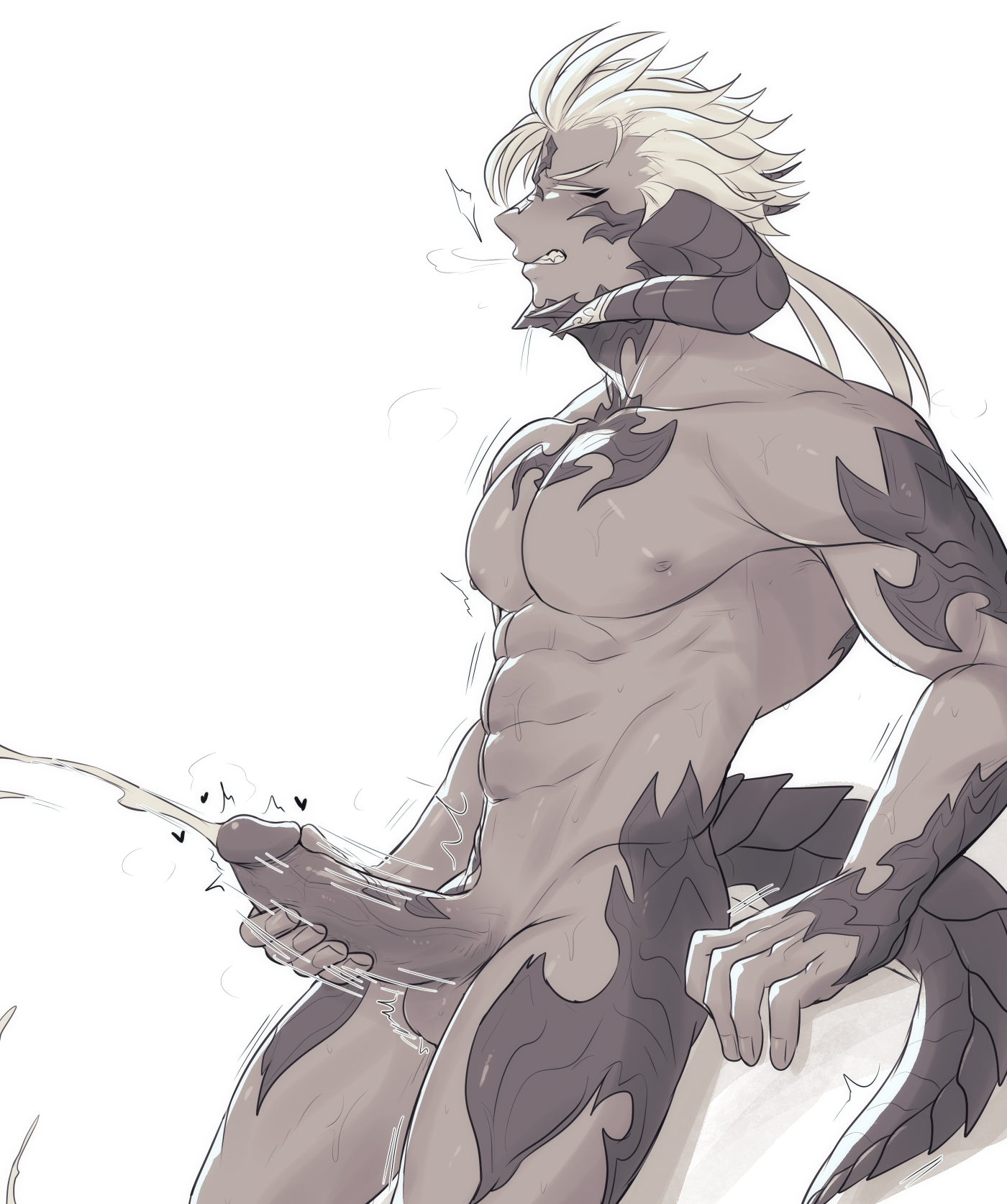 Au Ra (Final Fantasy) Rule 34 Image
