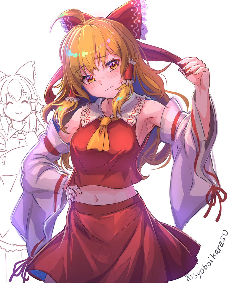 Hakurei Reimu (Hakurei Reimu (Cosplay)) Rule 34 Image