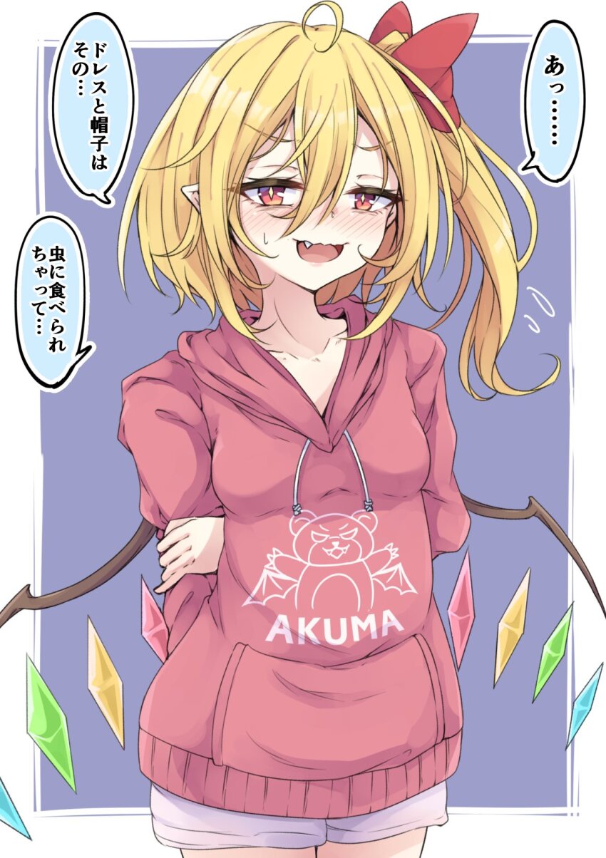 Flandre Scarlet (Touhou) Rule 34 Image