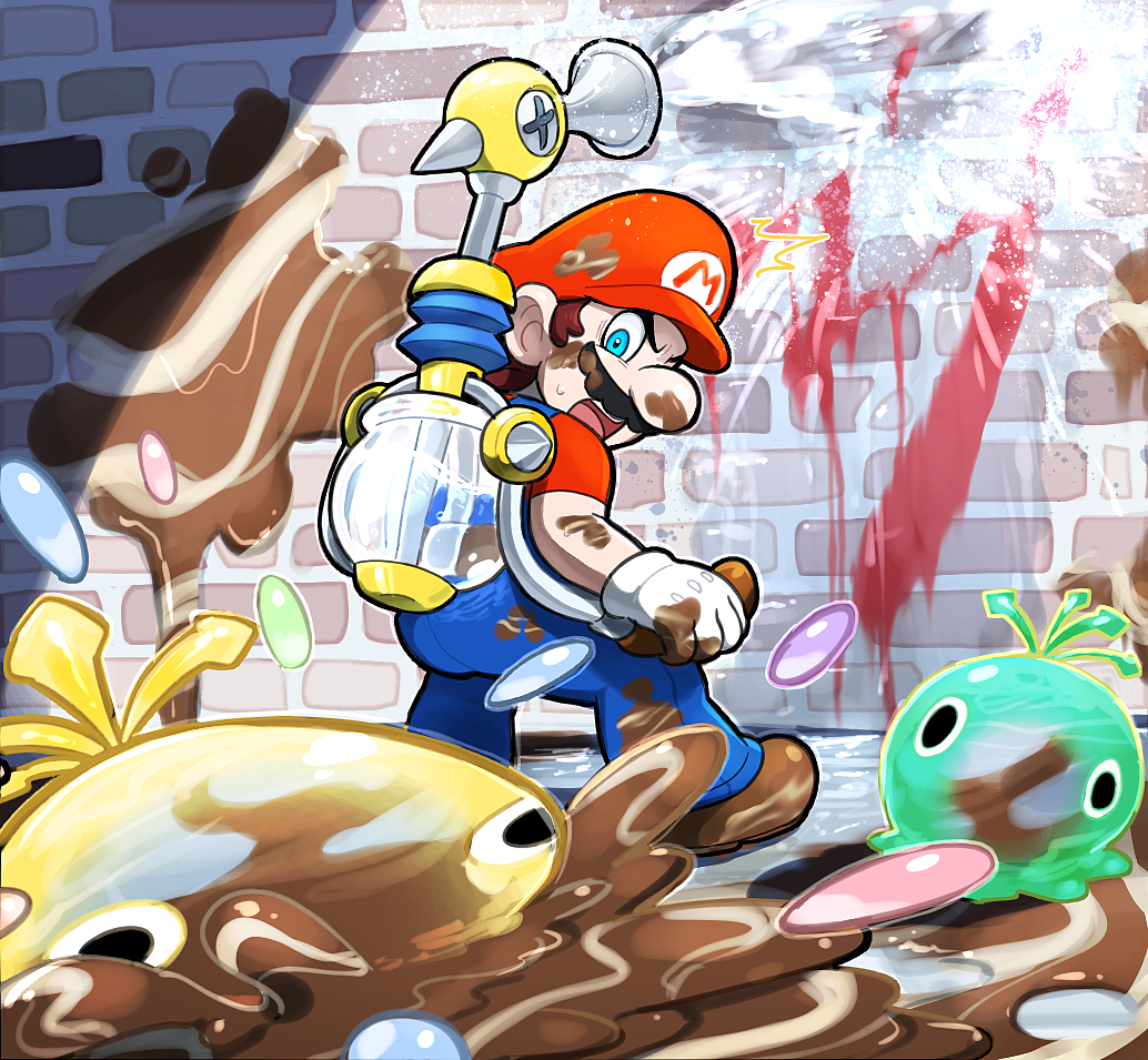 Mario (F.L.U.D.D.) Rule 34 Image