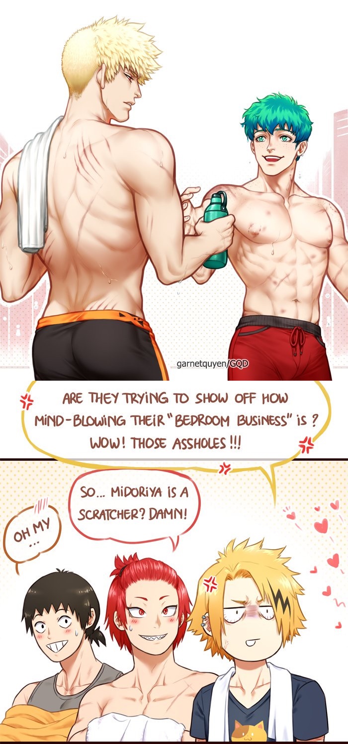 Bakugou Katsuki (My Hero Academia) Rule 34 Image