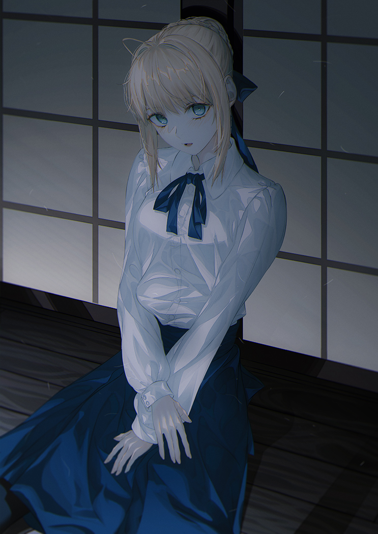 Artoria Pendragon (Fate) Rule 34 Image