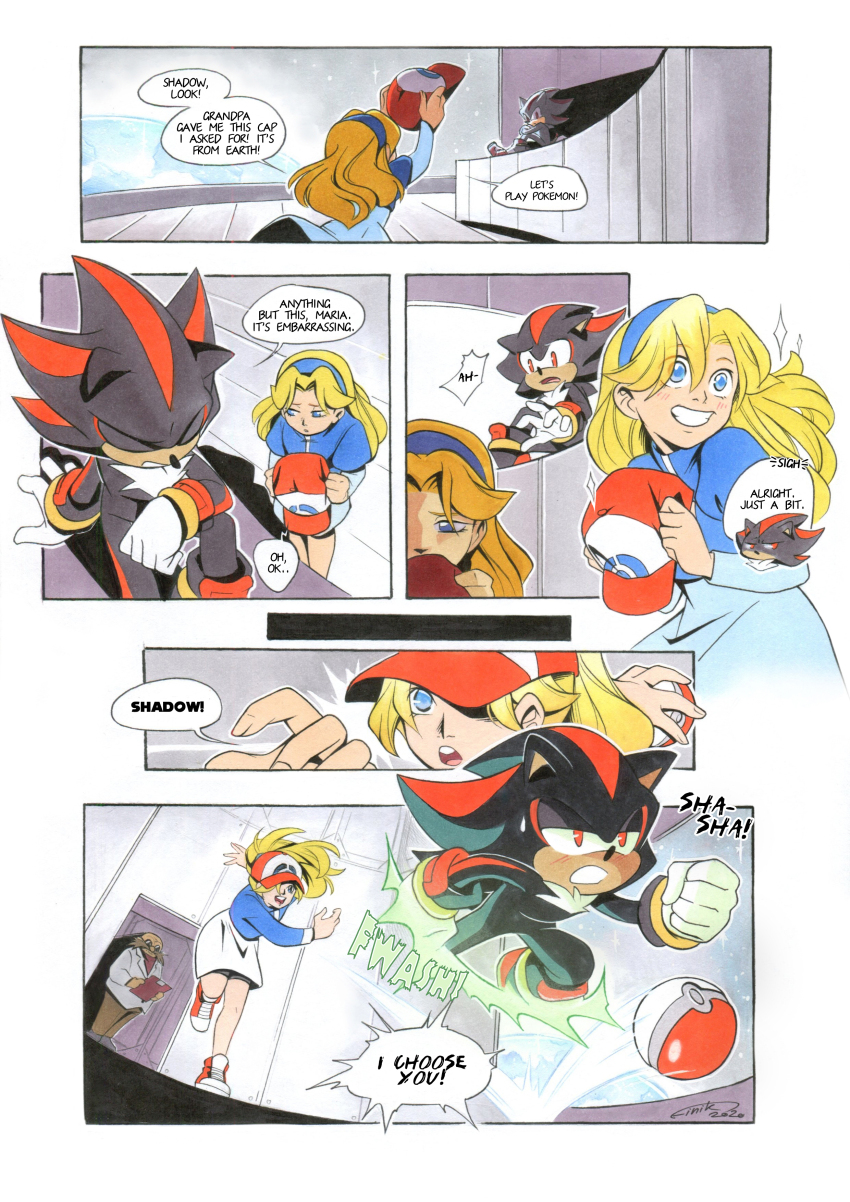 Maria Robotnik (Gerald Robotnik) Rule 34 Image