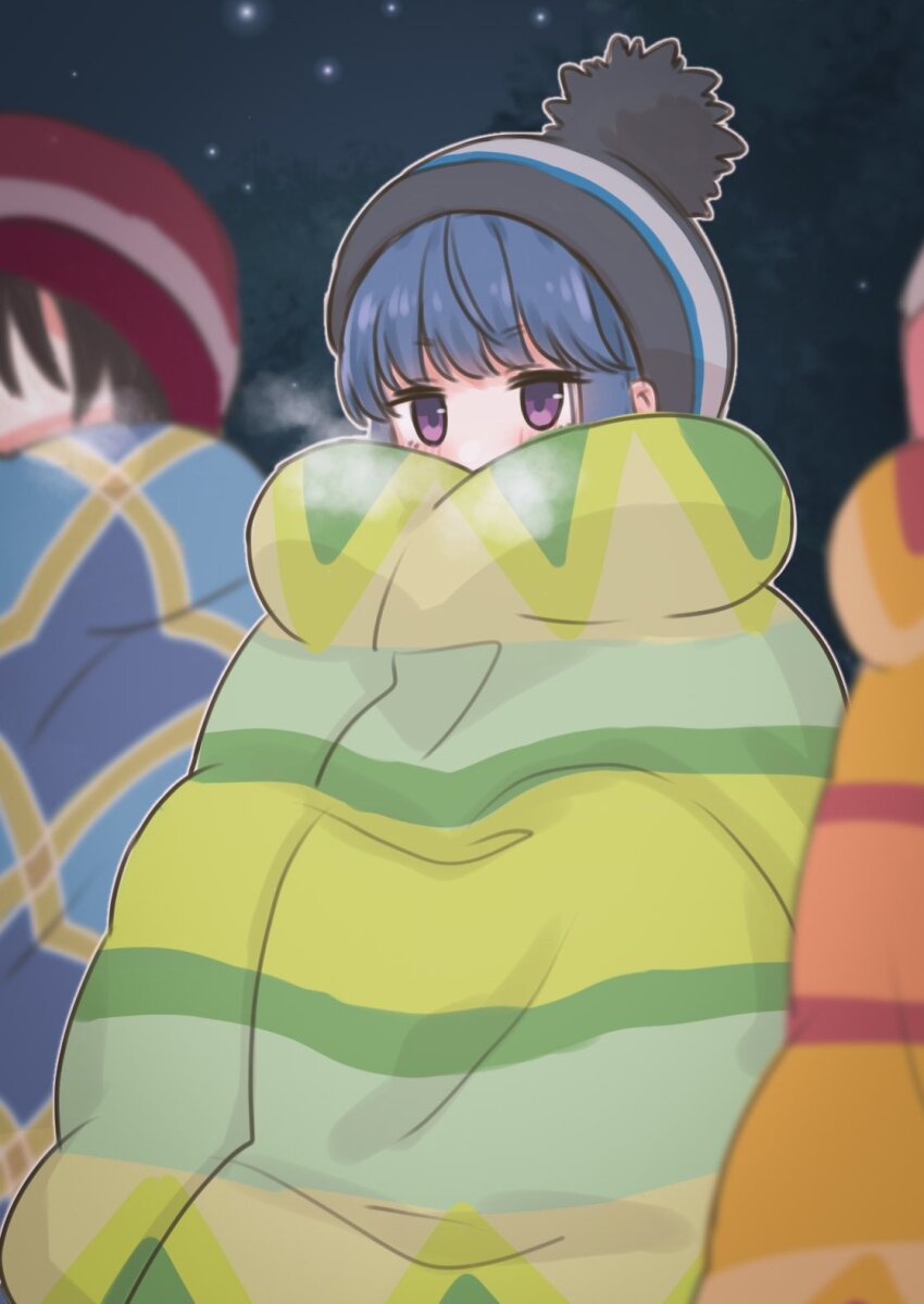 Kagamihara Nadeshiko (Yurucamp) Rule 34 Image