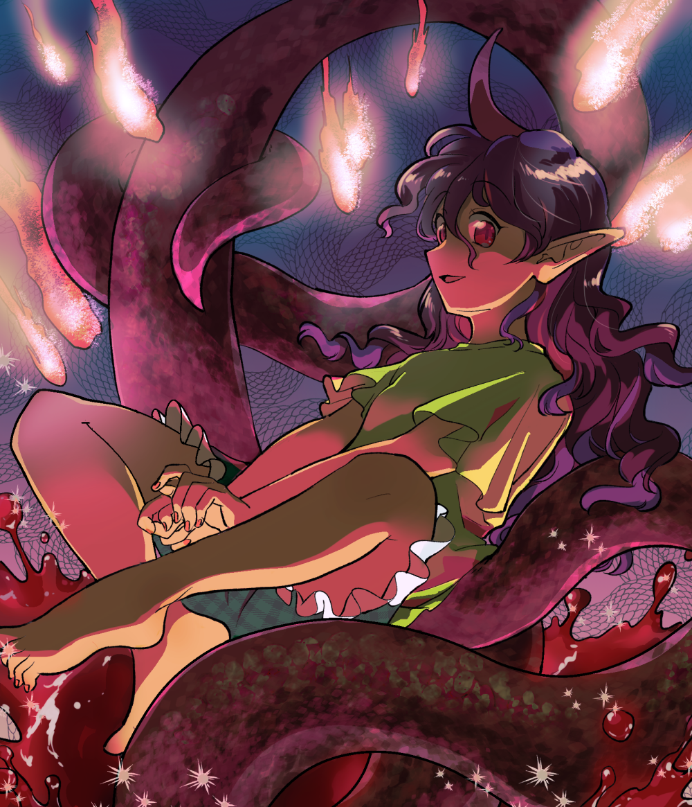 Tenkajin Chiyari (Touhou) Rule 34 Image