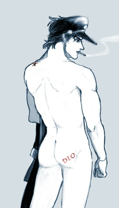 Jotaro Kujo (Jojo'S Bizarre Adventure) Rule 34 Image