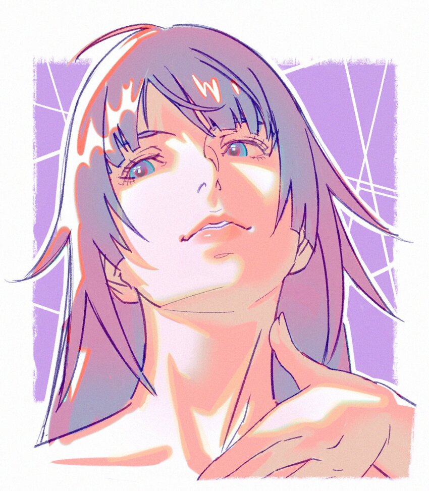 Senjougahara Hitagi (Bakemonogatari) Rule 34 Image