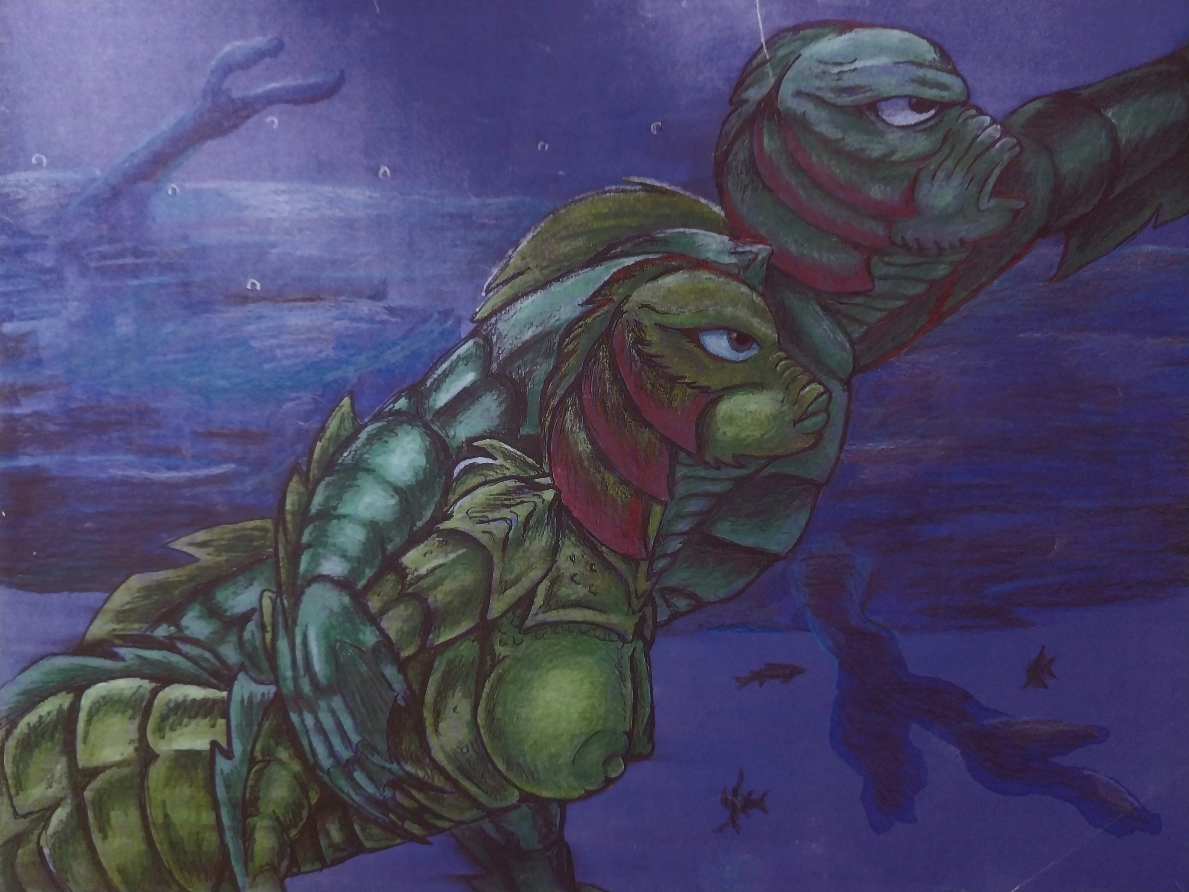 Gill-Man (Creature From The Black Lagoon) Rule 34 Image