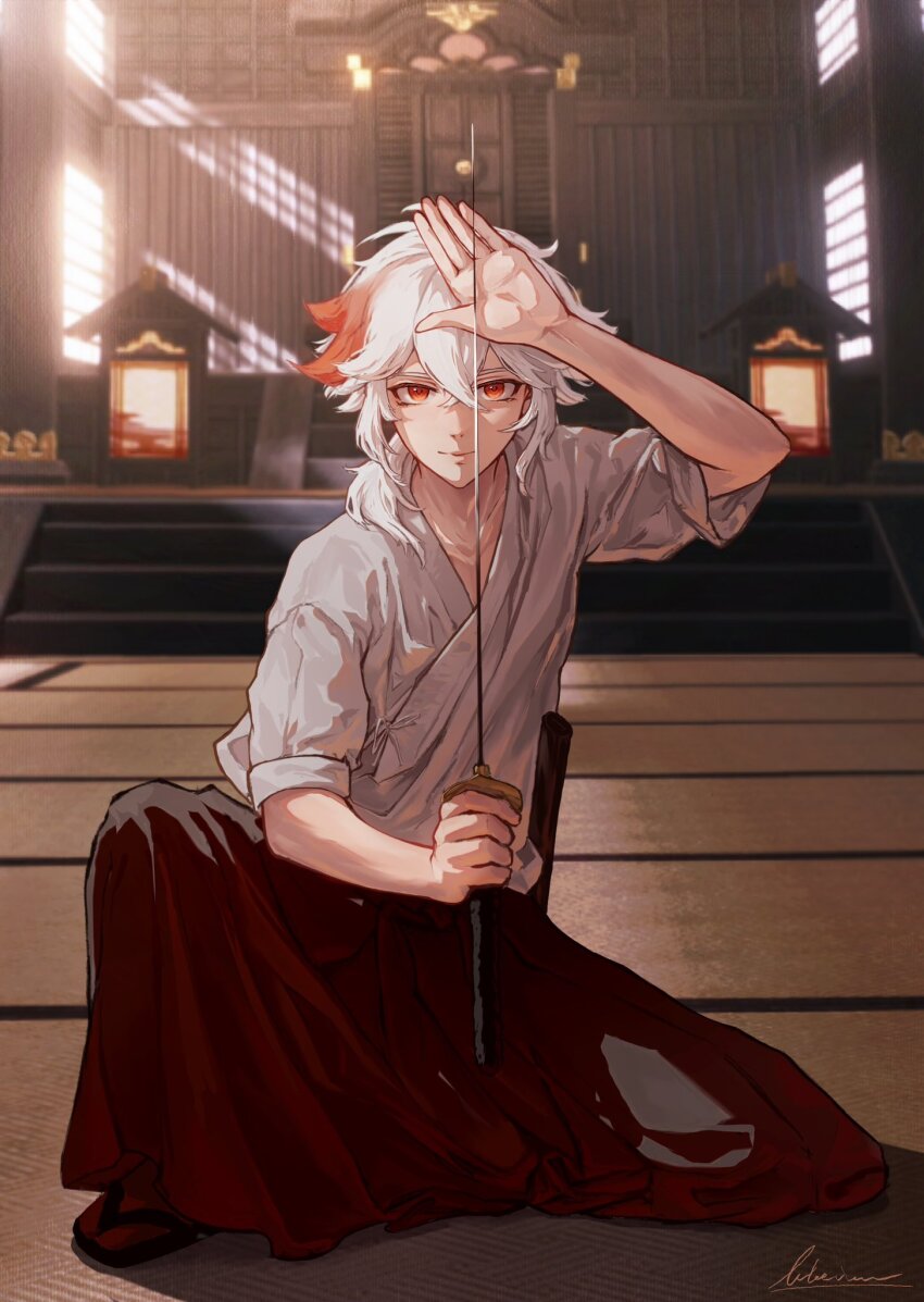 Kaedehara Kazuha (Genshin Impact) Rule 34 Image