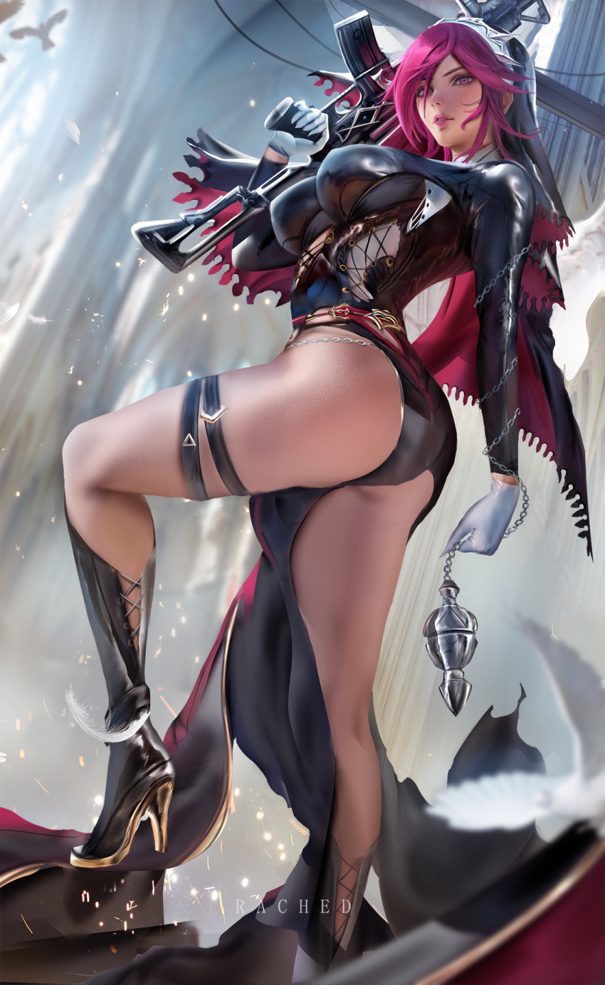Rosaria (Genshin Impact) Rule 34 Image
