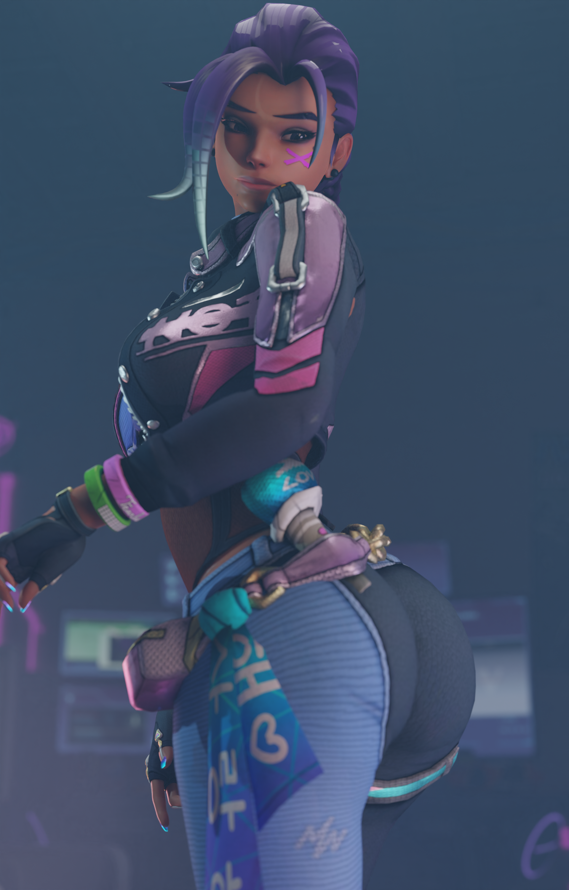 Sombra (Overwatch) Rule 34 Image