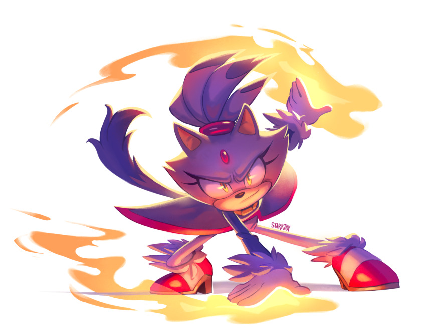 Blaze The Cat (Sonic (Series)) Rule 34 Image
