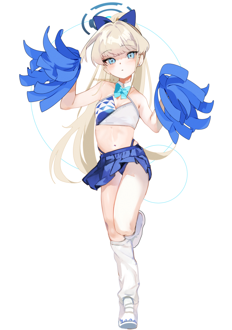 Millennium Cheerleader Outfit (Blue Archive) Rule 34 Image