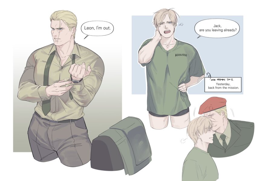 Jack Krauser (Resident Evil) Rule 34 Image