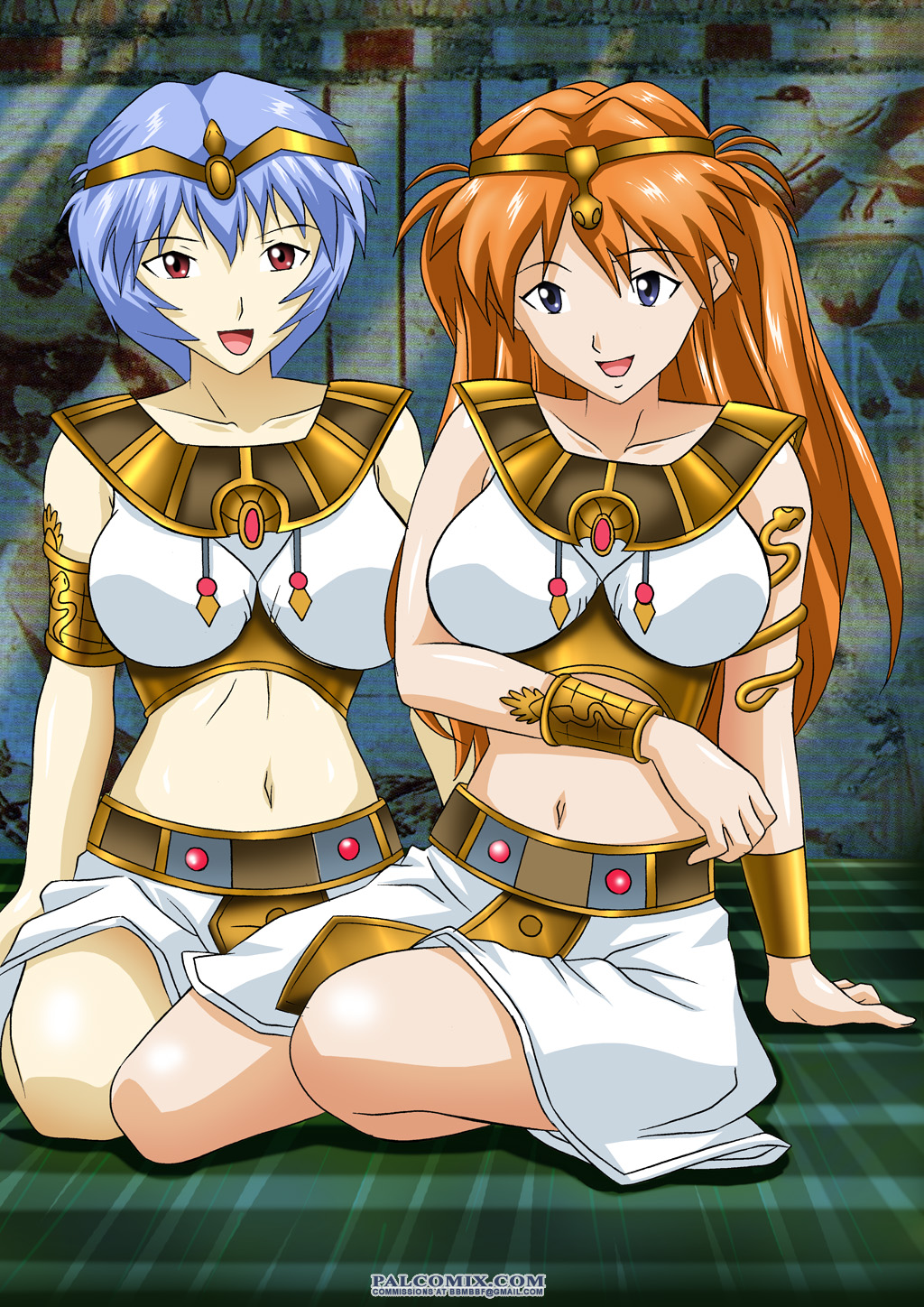 Asuka Langley Sohryu (Neon Genesis Evangelion) Rule 34 Image