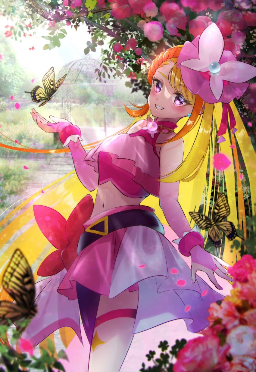Cure Butterfly (Hirogaru Sky! Precure) Rule 34 Image