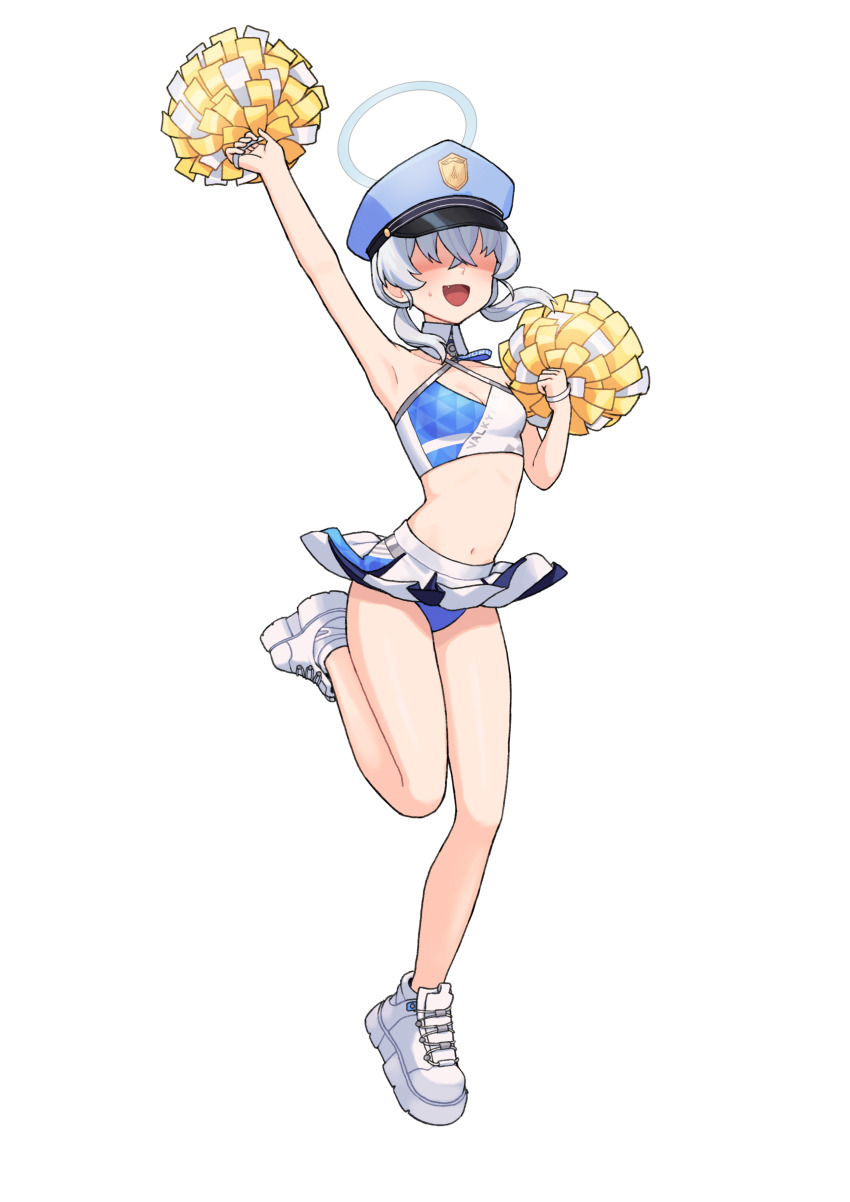 Millennium Cheerleader Outfit (Blue Archive) Rule 34 Image