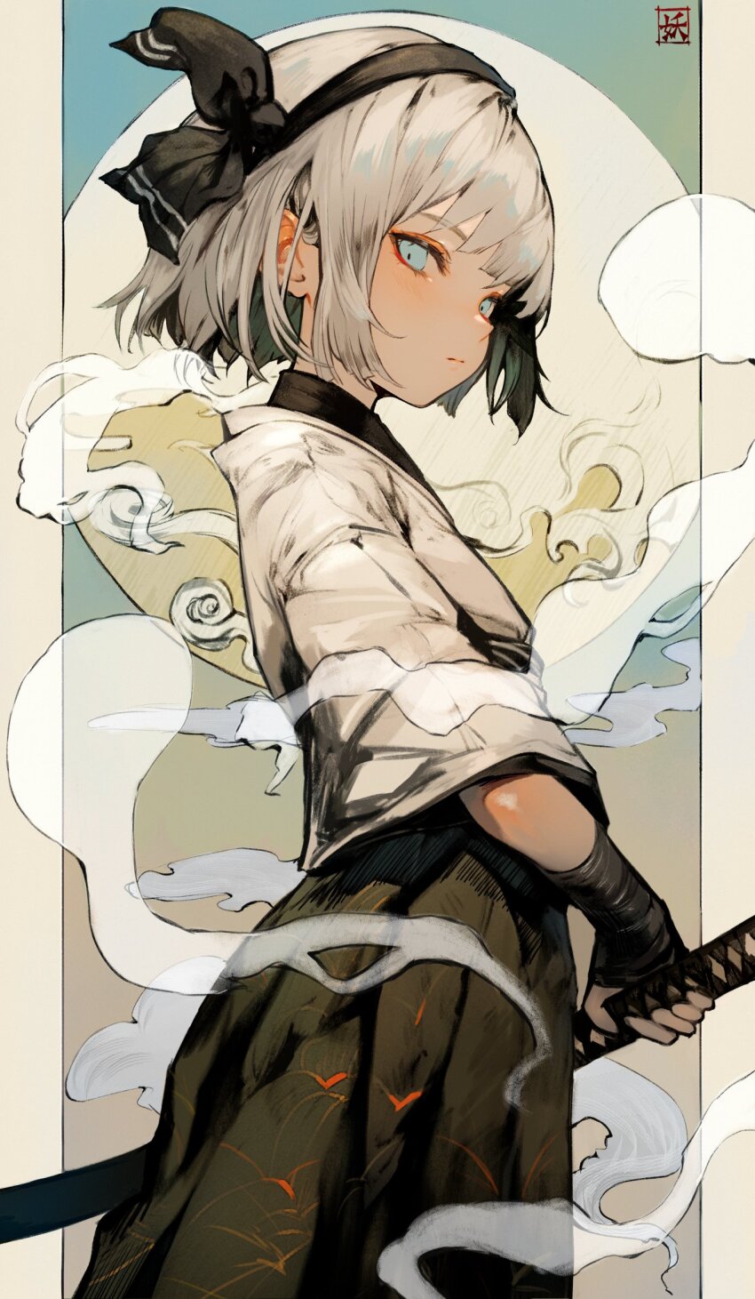 Konpaku Youmu (Touhou) Rule 34 Image