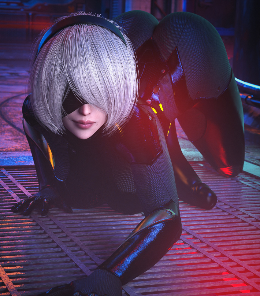 Yorha 2b (Nier) Rule 34 Image