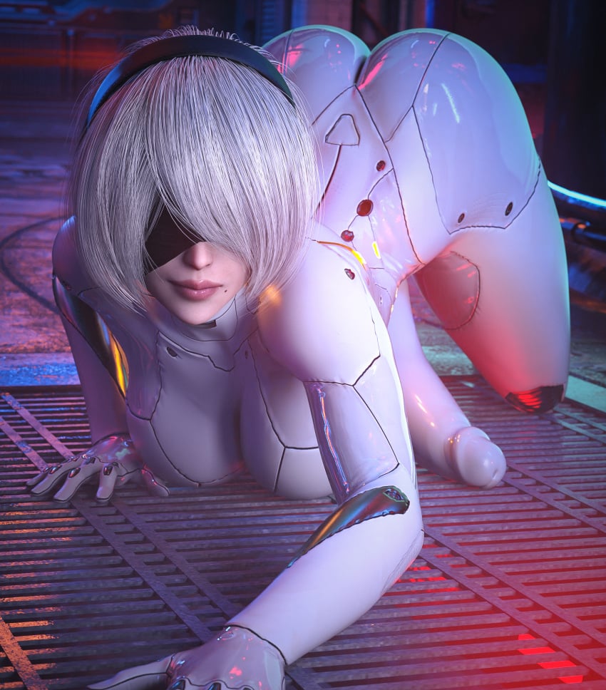 Yorha 2b (Nier) Rule 34 Image