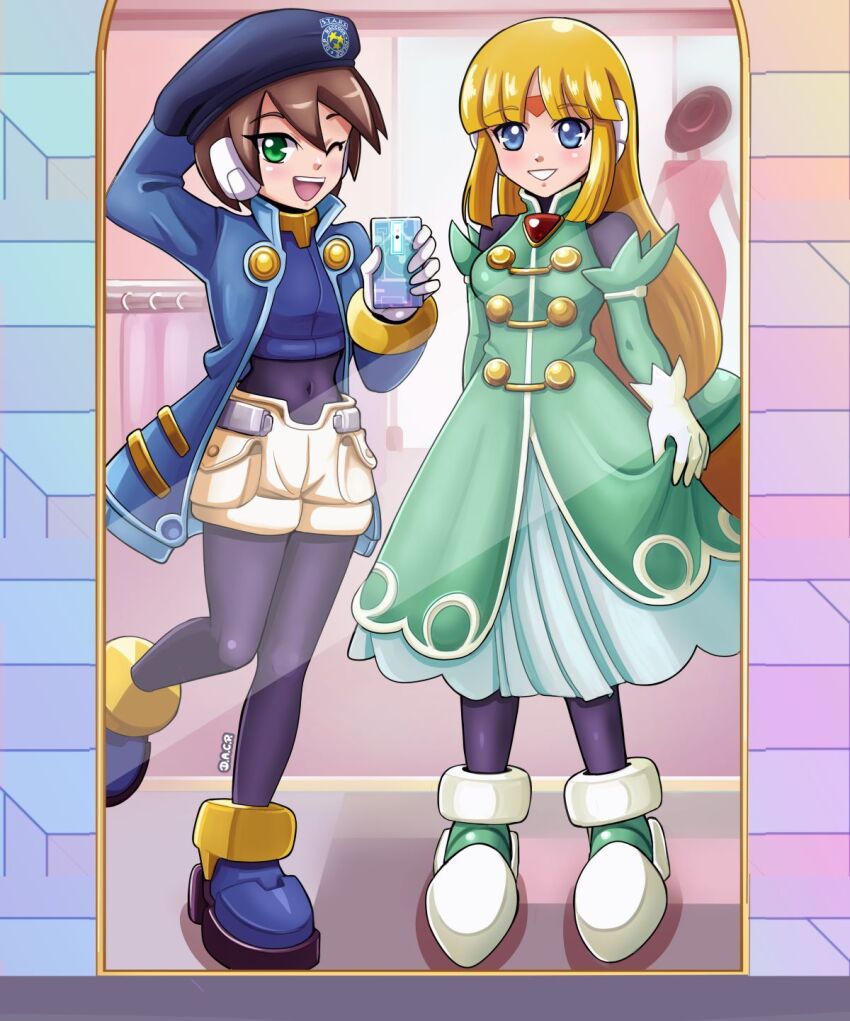 Aile (Mega Man Zx) Rule 34 Image