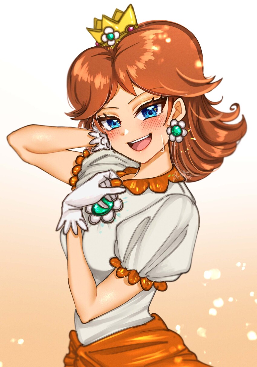 Fire Daisy (Mario (Series)) Rule 34 Image