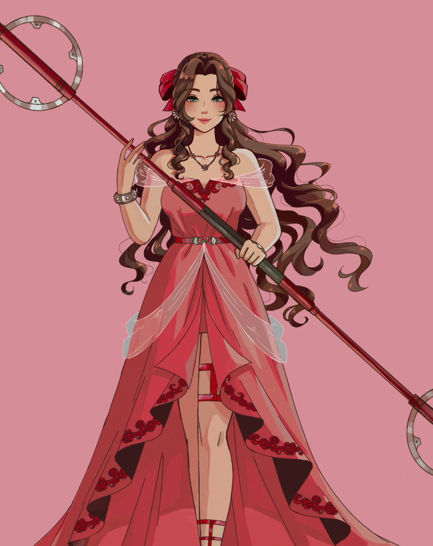 Aerith Gainsborough (Final Fantasy) Rule 34 Image