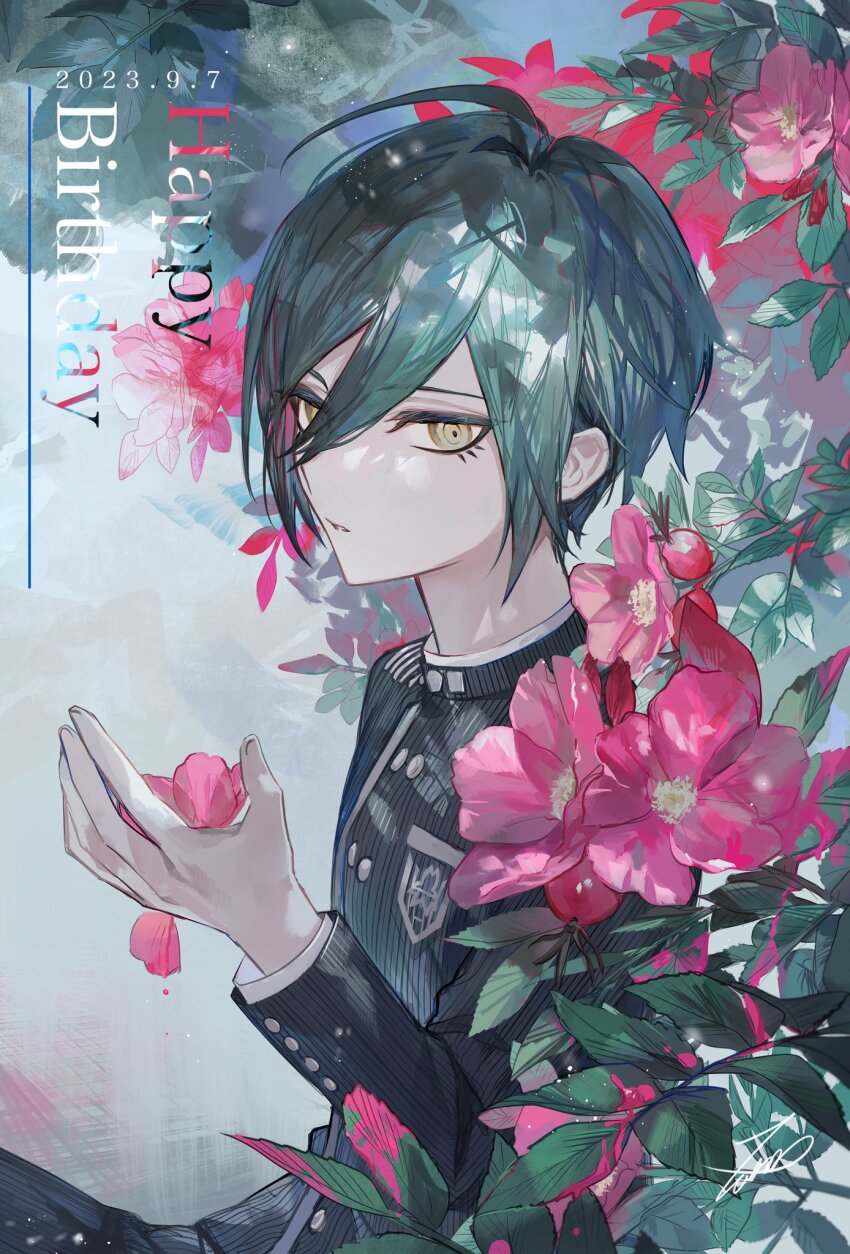 Saihara Shuichi (Danganronpa (Series)) Rule 34 Image