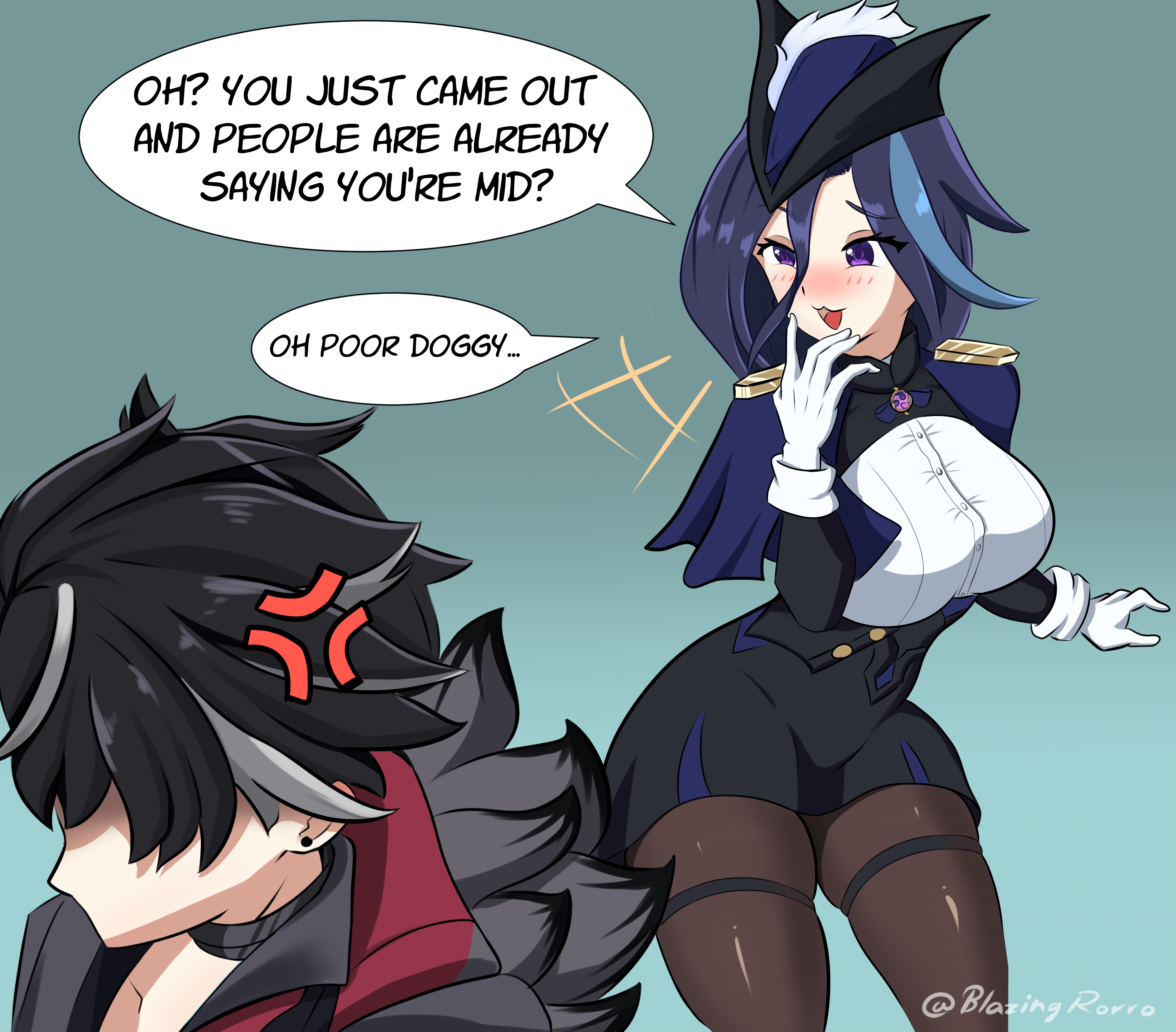 Clorinde (Genshin Impact) Rule 34 Image
