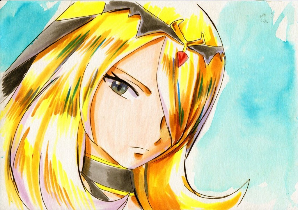 Cynthia (Pokemon) Rule 34 Image