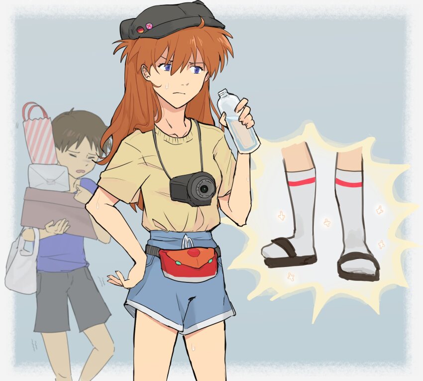 Ikari Shinji (Neon Genesis Evangelion) Rule 34 Image