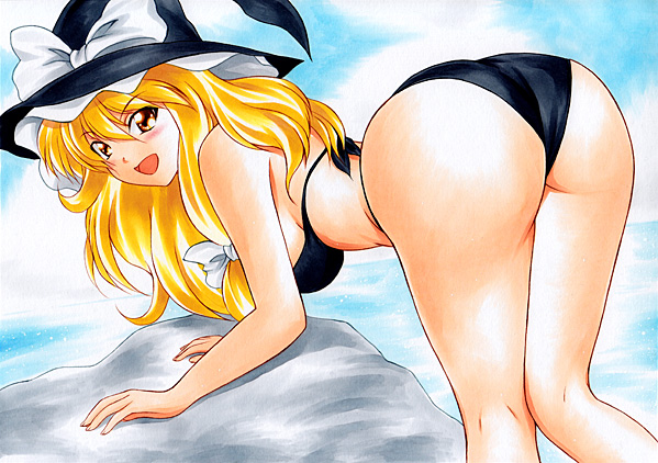 Marisa Kirisame (Touhou) Rule 34 Image