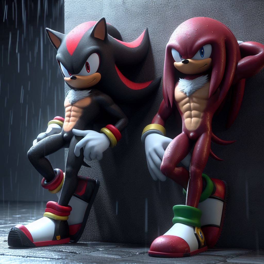 Knuckles The Echidna (Sonic (Series)) Rule 34 Image