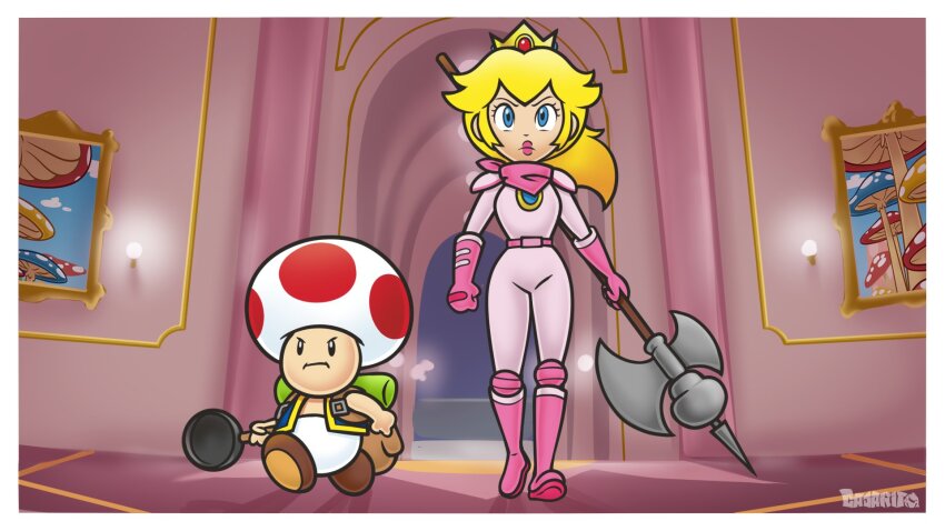 Princess Peach (Mario (Series)) Rule 34 Image