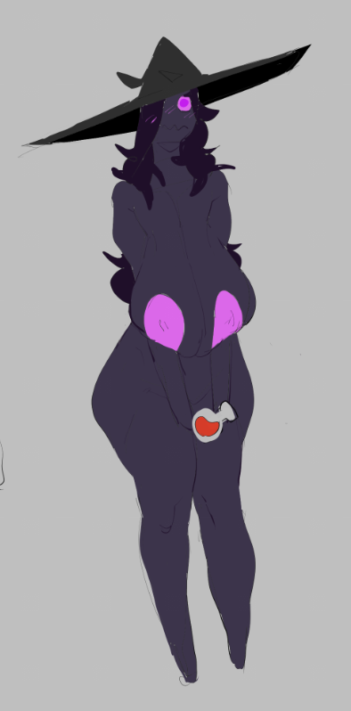 Enderman (Femderman) Rule 34 Image