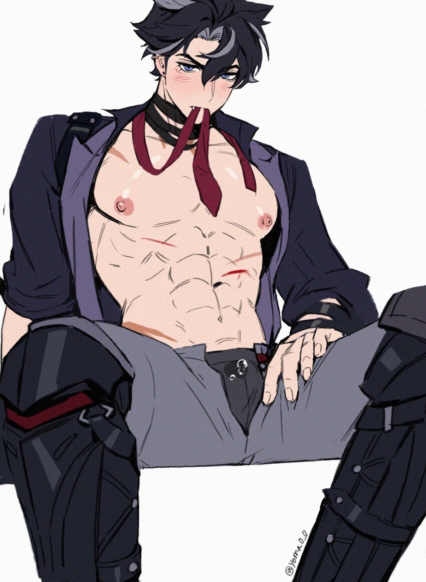 Wriothesley (Genshin Impact) Rule 34 Image