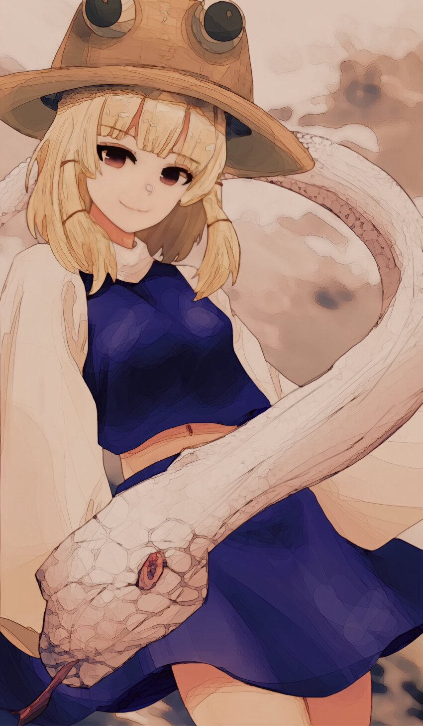 Moriya Suwako (Mishaguji) Rule 34 Image